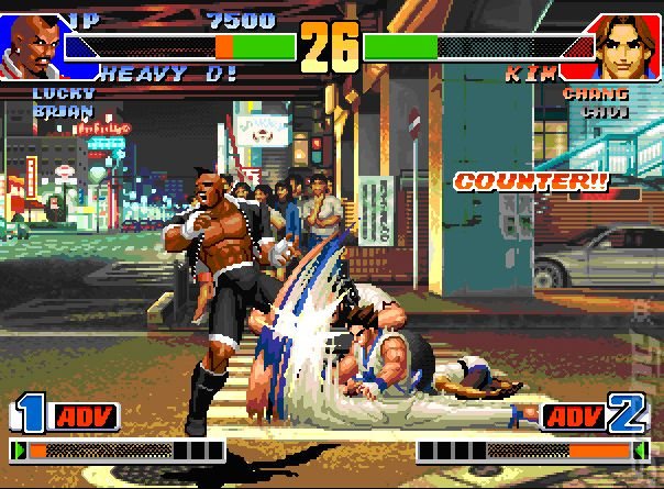 The King of Fighters Collection: The Orochi Saga - PS2 Screen
