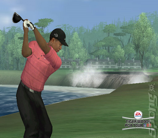 Tiger Woods PGA Tour 07 - Wii Screen