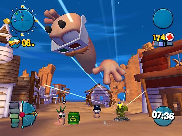 Worms 4: Mayhem - Xbox Screen