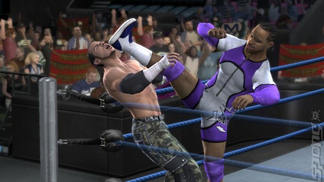WWE Smackdown! Vs. RAW 2008 Featuring ECW - PS3 Screen