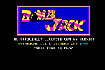 Bomb Jack - C64 Screen