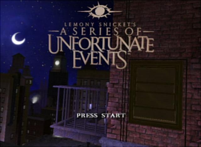 Lemony Snicket's A Series of Unfortunate Events - GameCube Screen