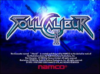 SoulCalibur 2 - PS2 Screen