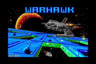 War Hawk - C64 Screen