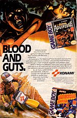 Castlevania Adventure - Game Boy Advert