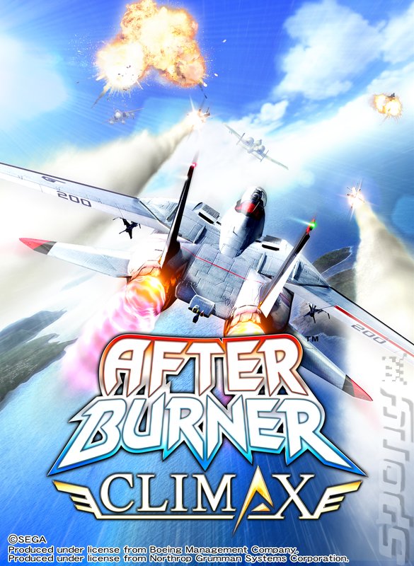 After Burner Climax - PS3 Artwork