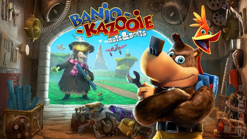 Banjo-Kazooie: Nuts & Bolts - Xbox 360 Artwork