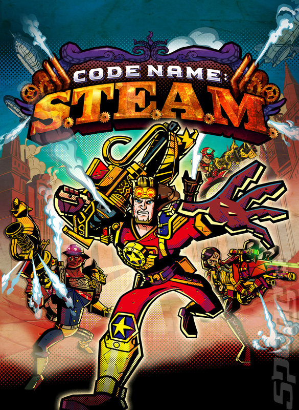 Code Name: S.T.E.A.M. - 3DS/2DS Artwork