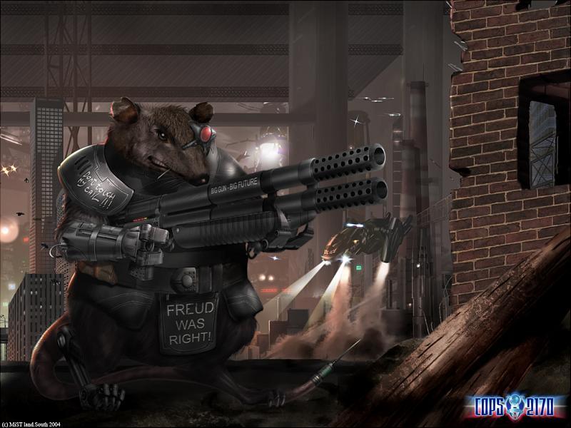 Cops 2170: The Power of Law - PC Artwork