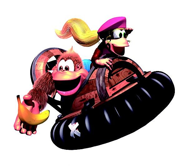 Donkey Kong Country 3 - GBA Artwork