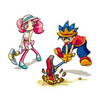 Fossil Fighters - DS/DSi Artwork