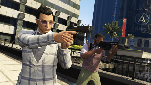 Grand Theft Auto V - PS4 Artwork