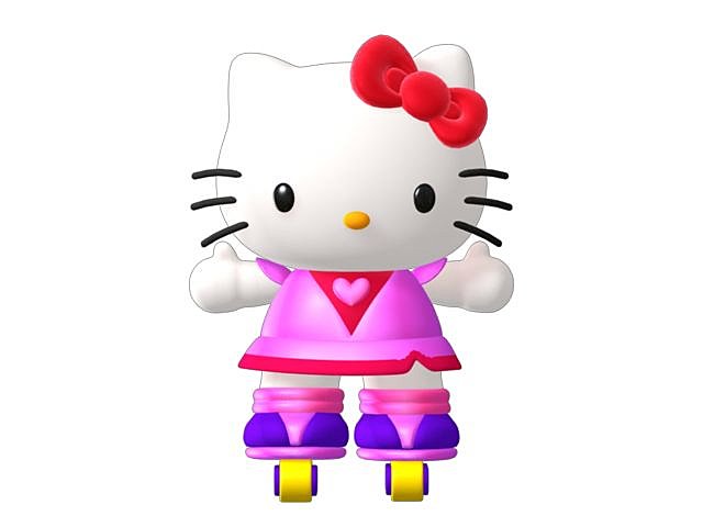 Hello Kitty Roller Rescue - GameCube Artwork