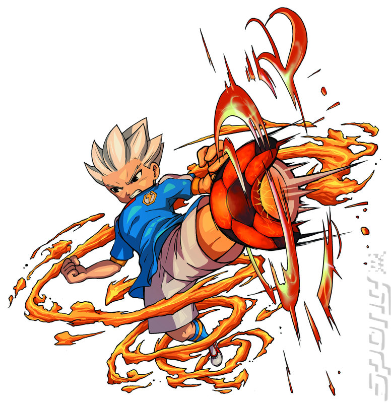 Inazuma Eleven 3: Lightning Bolt - 3DS/2DS Artwork