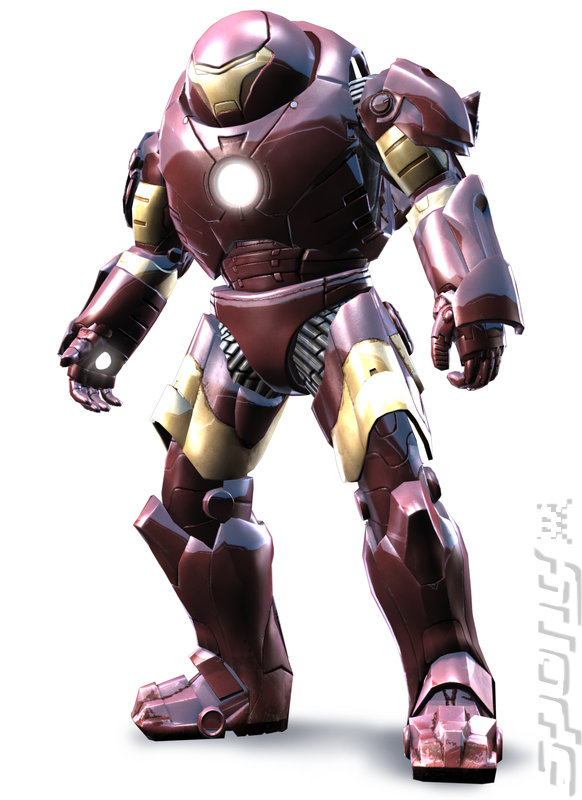 Iron Man: The Video Game - PSP Artwork