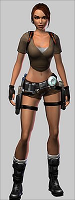 Lara Croft Tomb Raider: Legend - PSP Artwork