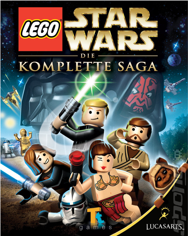 Lego Star Wars: The Complete Saga - DS/DSi Artwork