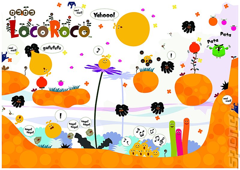 LocoRoco - PSP Artwork