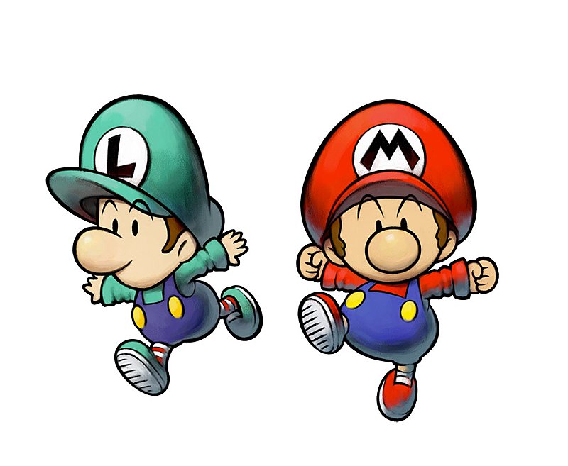 Mario and Luigi: Partners in Time - DS/DSi Artwork