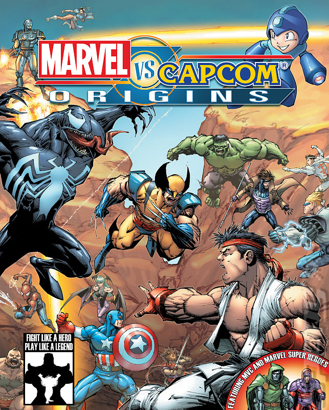 Marvel vs Capcom: Origins - PS3 Artwork