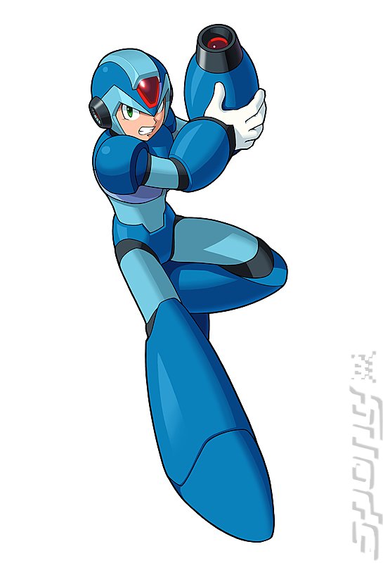 Mega Man Maverick Hunter X - PSP Artwork