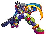 Mega Man Zero 4 - GBA Artwork