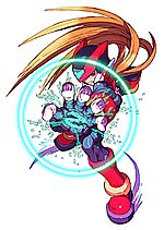 Mega Man Zero 4 - GBA Artwork