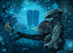 Mystery Dungeon: Shiren the Wanderer - DS/DSi Artwork