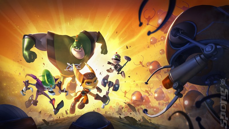 Ratchet & Clank: All 4 One - PS3 Artwork