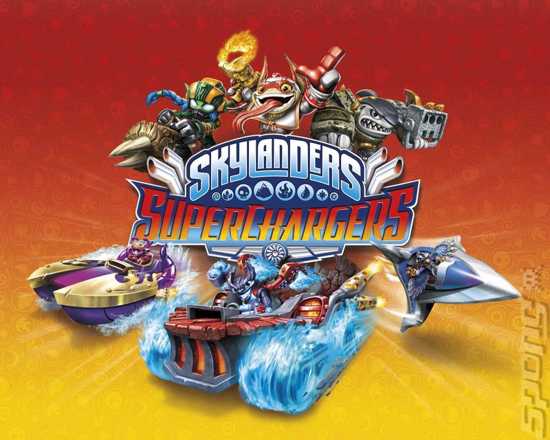 Skylanders SuperChargers - 3DS/2DS Artwork
