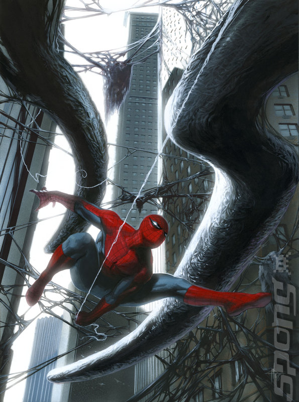 Spider-Man: Web of Shadows - PSP Artwork