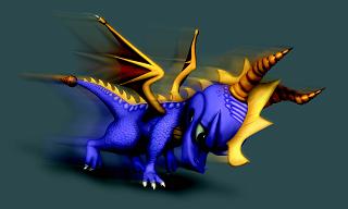Spyro the Dragon: Season of Ice - GBA Artwork