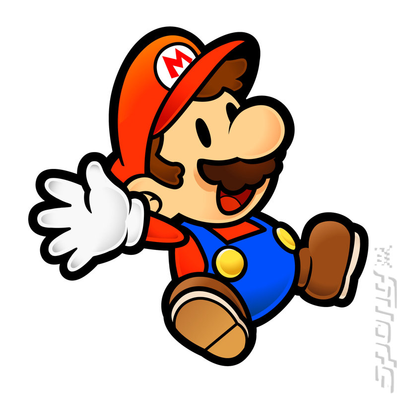 Super Paper Mario - GameCube Artwork