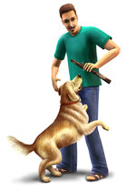 The Sims 2: Pets - DS/DSi Artwork