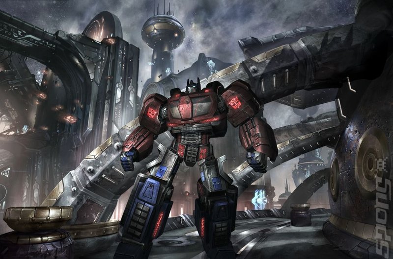 Transformers: War For Cybertron - Wii Artwork