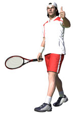 Virtua Tennis 3 - Xbox 360 Artwork