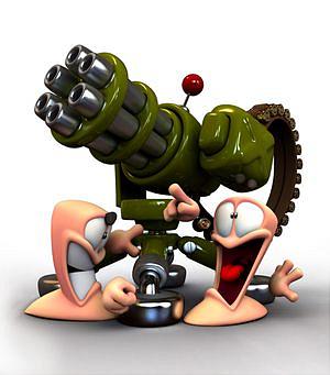 Worms 4: Mayhem - PS2 Artwork