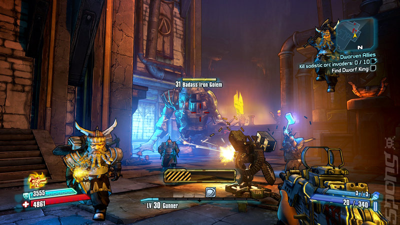 Borderlands 2: Rolling the Final Die Editorial image