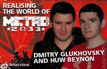 Metro 2033's Dmitry Glukhovsky and Huw Beynon Editorial image