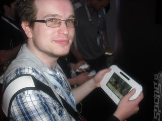 Svend and his Wii U.