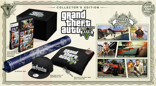 Announcing the Grand Theft Auto V Special Edition and Collector�s Edition � Available for Pre-Order Starting Today News image
