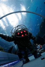 Related Images: Big Daddy Cosplay Stomps in Georgia Aquarium News image