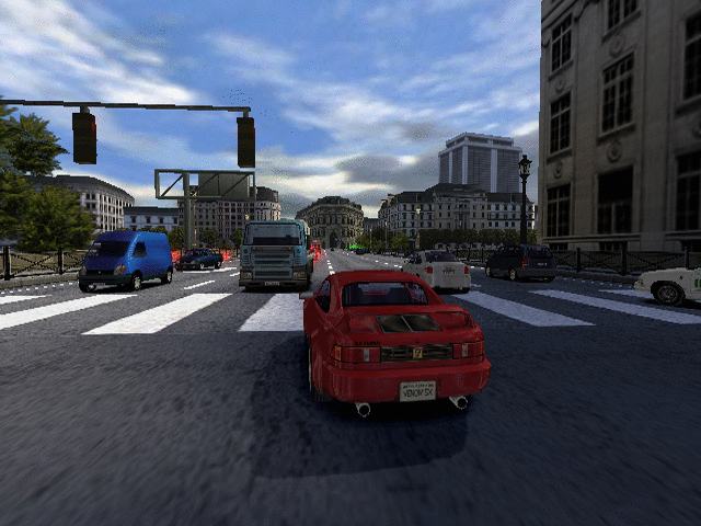 Burnout for PlayStation 2 first look! Shiny Red Car gets a dent News image
