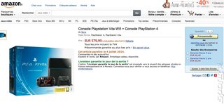 PS4 and Vita Bundle Appears Online