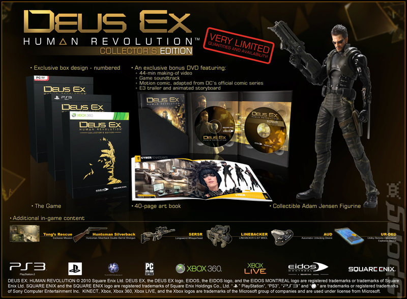 Deus Ex: Human Revolution Special Edition Detailed News image