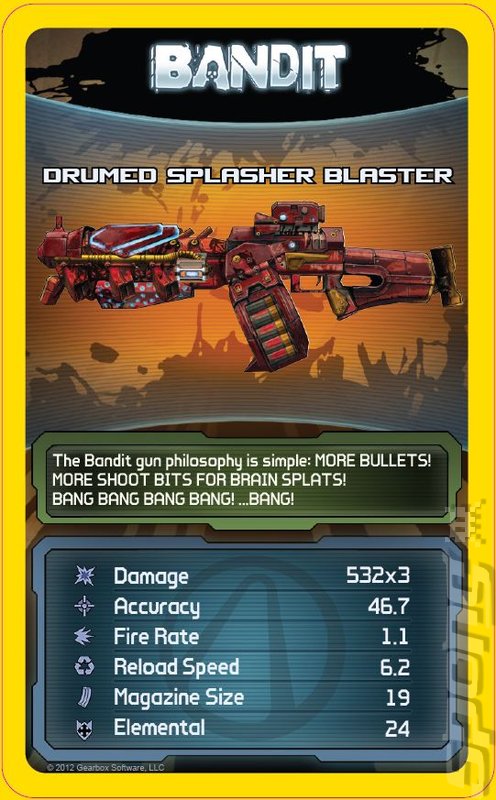 "Ultra Rare" Borderlands 2 Top Trump Cards for Indies News image