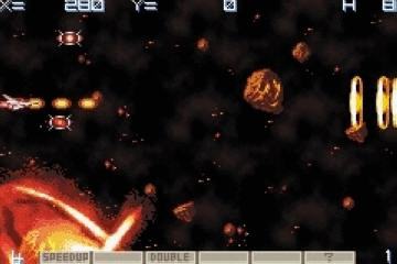 Gradius for Game Boy Advance: First shots! News image