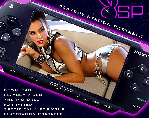 See the PSP Playboy Images Right Here News image
