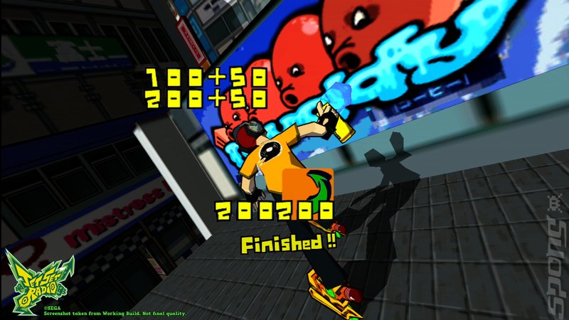 SEGA Announces Jet Set Radio HD, Screenshots News image