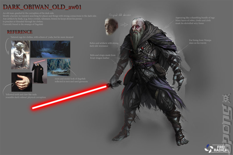 Star Wars: Battlefront III - Dark Obi Wan Kenobi Leaked! News image